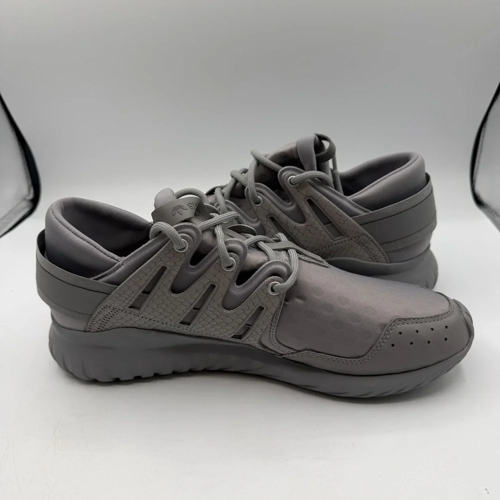Adidas Originals Tubular Nova Mens‎ Shoes Mens Sz 11 Metallic Silver Grey S32009